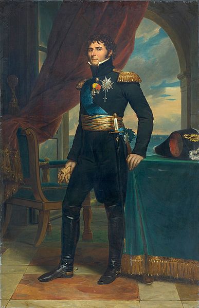 Jean-Baptiste Bernadotte (Pau, 1763-Stoccolma, 1844), maresciallo dell'Impero napoleonico, principe di Pontecorvo, scelto dagli svedesi quale successore di Carlo XIII, alla cui morte divenne re col nome di Carlo XIV e gran maestro della massoneria scandinava. Nell'et del massone Georges Washington e di Simon Bolivar (affiliato a una loggia lautarina), l'iniziazione introduceva a una catena di unione mondiale per il progresso civile e dei diritti dell'uomo e del cittadino. Marito di Dsire Clary e cognato di Giuseppe Bonaparte, gran maestro del Grande Oriente di Napoli e poi di Spagna, con-cognato di Napoleone I,  capostipite della dinastia felicemente regnante a Stoccolma.  