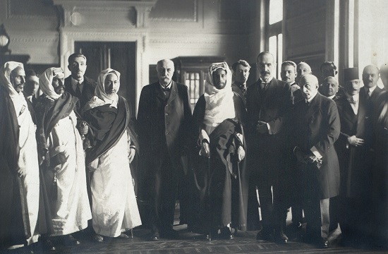 Per ripristinare la pace in Libia il 6 dicembre 1920 il Gran Senusso in visita a Roma.