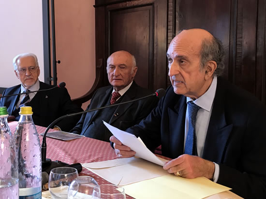 L'intervento del Prof. Avv. Tito L. Rizzo: I Cappellani militari dalla Grande Guerra alla Tumulazione del Milite Ignoto.