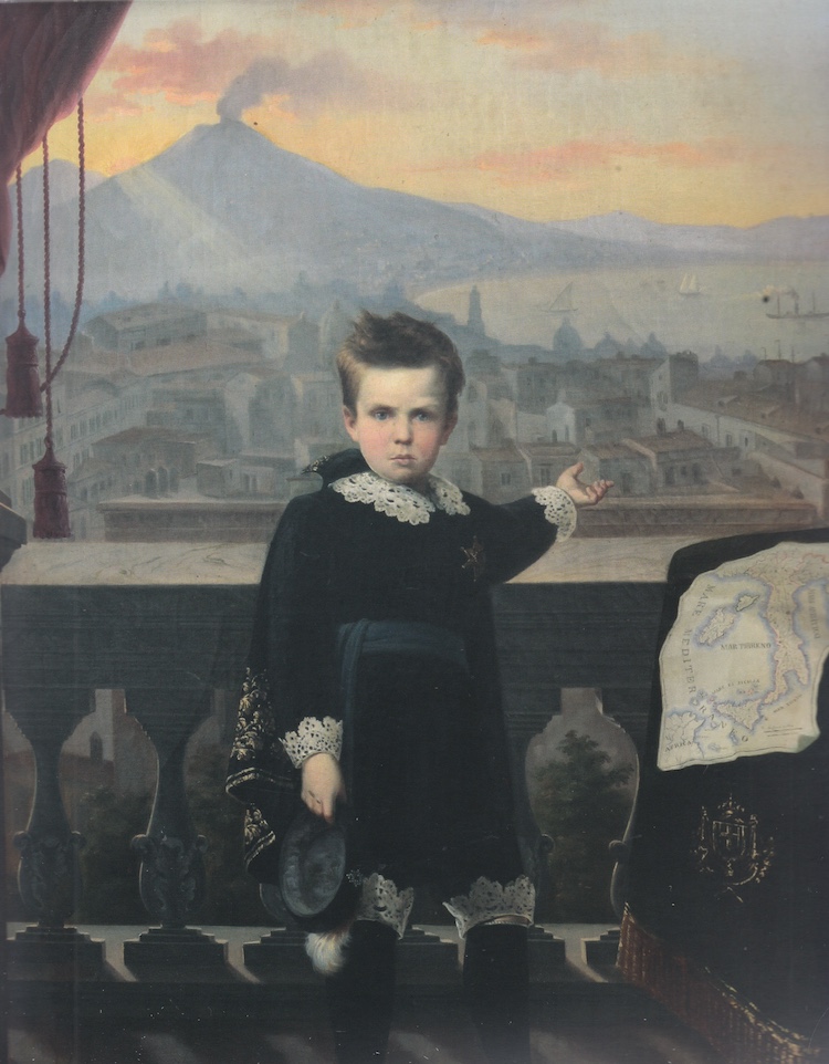 La Principessa Margherita di Savoia e
                      Vittorio Emanuele Principe di Napoli, in �Regina
                      Margherita�, Catalogo della Mostra (Napoli,
                      Palazzo Reale, 2011), a cura di Elena Fontanella,
                      Ministero dei Beni Culturali-Fondazione Dnart, con
                      un saggio di AAM su �Il margheritismo e il
                      consolidamento della monarchia in Italia�.